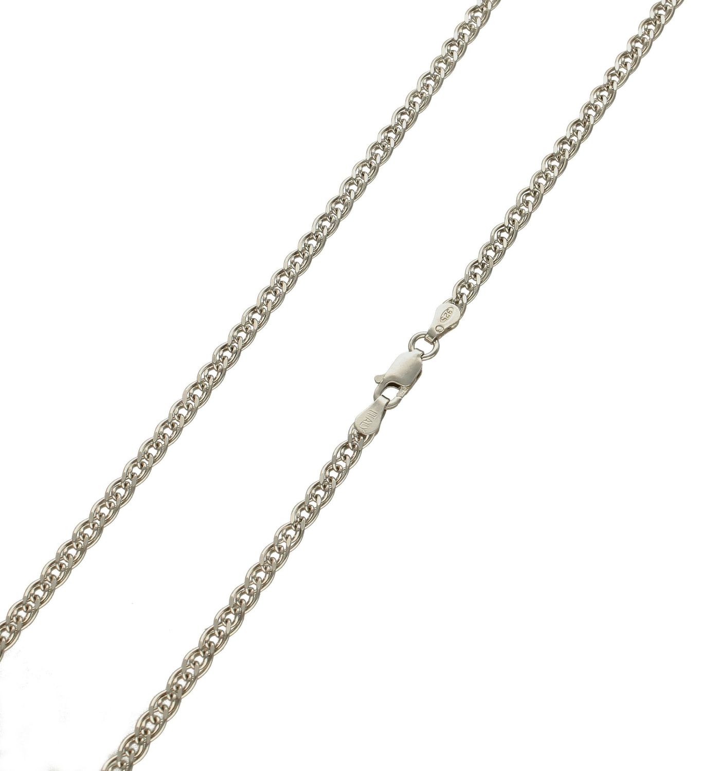 Srebrny Łańcuszek Mona Lisa rodowany DIA-LAN-5984-925 3,4mm. Łańcuszek srebrny. Łańcuszek srebrny rodowany. Łańcuszek o splocie Mona Lisa. Łańcuszek srebrny Mona Lisa idealny na prezent (2).jpg